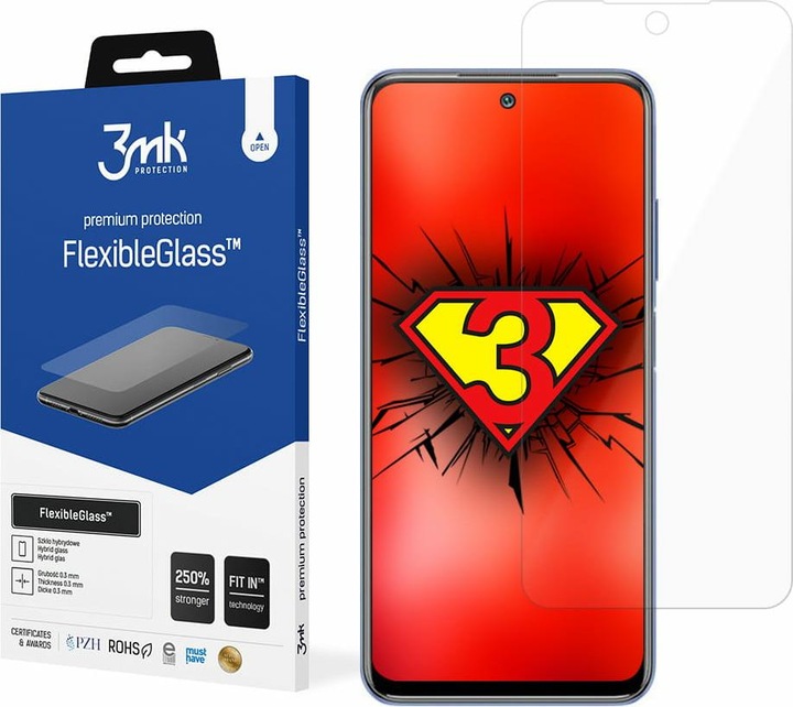 Immagine prodotto 3MK Film per display FlexibleGlass Lite (1 Pezzo/i, Xiaomi Redmi 10)