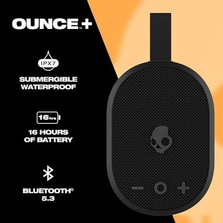 Actual product image Skullcandy Ounce+ Compact Wireless Speaker Black (16 h)