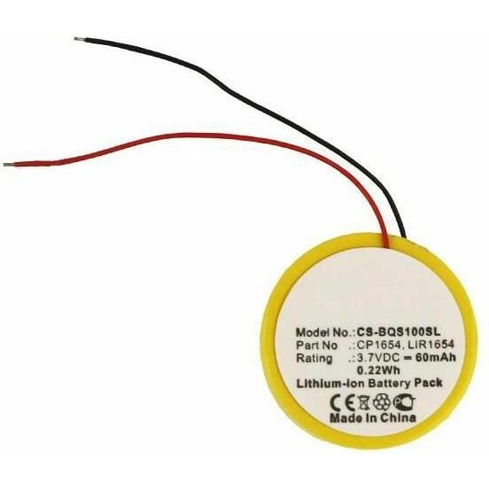 CoreParts Battery for Wireless Headset, Kopfhörer Ersatzteile, Schwarz