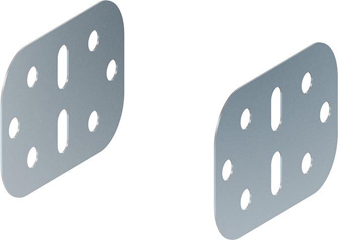 Produktbild Niedax NIE KKIH80E4 StoÃstellenverbinder horizontal Edelstahl