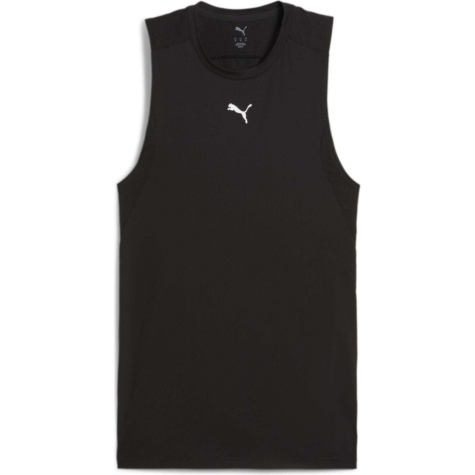 Puma, Herren, Sportshirt, M Cloudspun Soft Breathable Tank (S), Schwarz, S