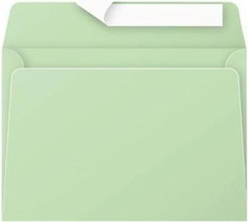 Clairefontaine Envelope Pollen Envelope size: DIN C6 Dimensions: 162 x 114 mm (W x H) (162 x 114 mm, 20 x)