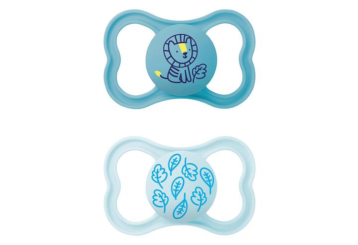 Actual product image MAM Supreme Sili 16+ blue 2pcs (2 x, from 16 m.)