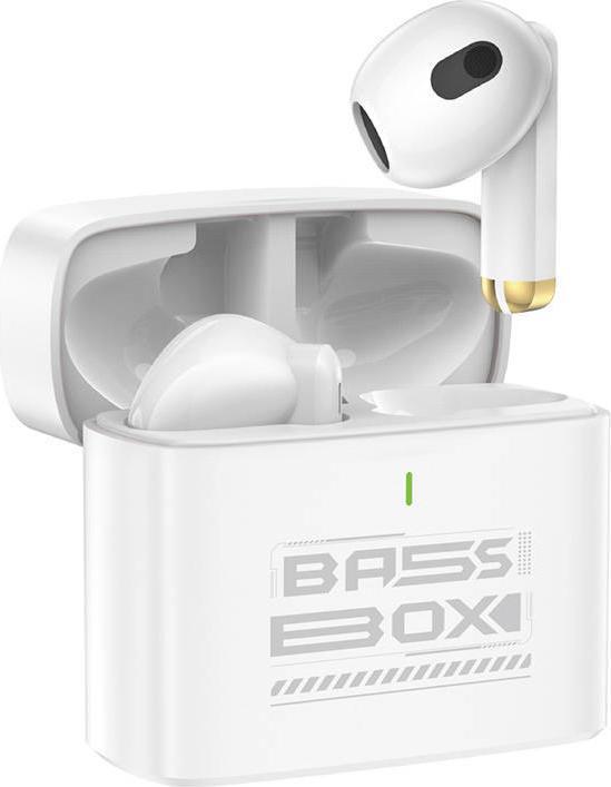 Actual product image Foneng Wireless earphones TWS Subwoofer BL128 (white) (7 h, Wireless)