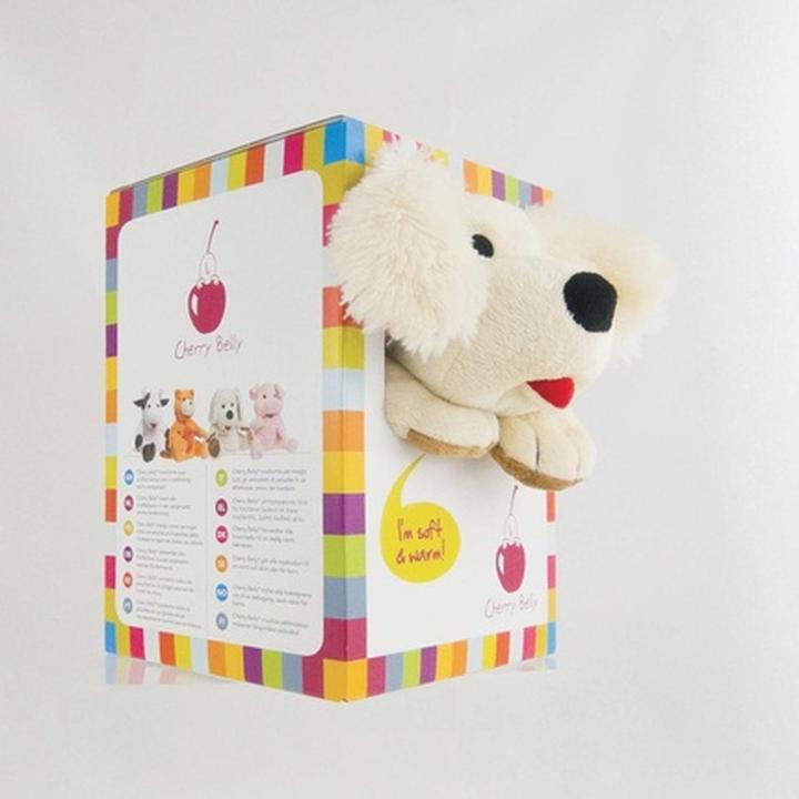 Inatura Cherry Belly Cuddly Dog Cherry Stone Cushion - Washable - The Only Original