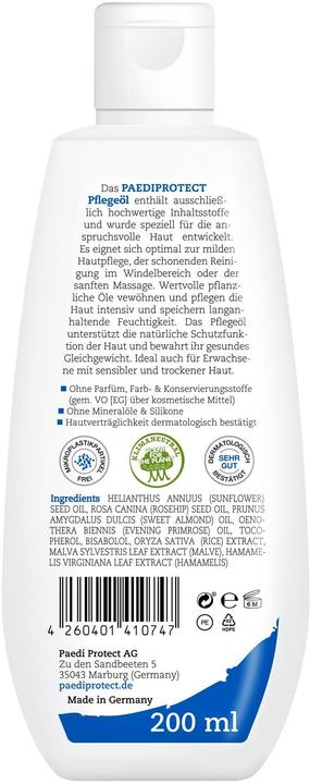 Immagine prodotto Paediprotect Olio per bambini 200 ml