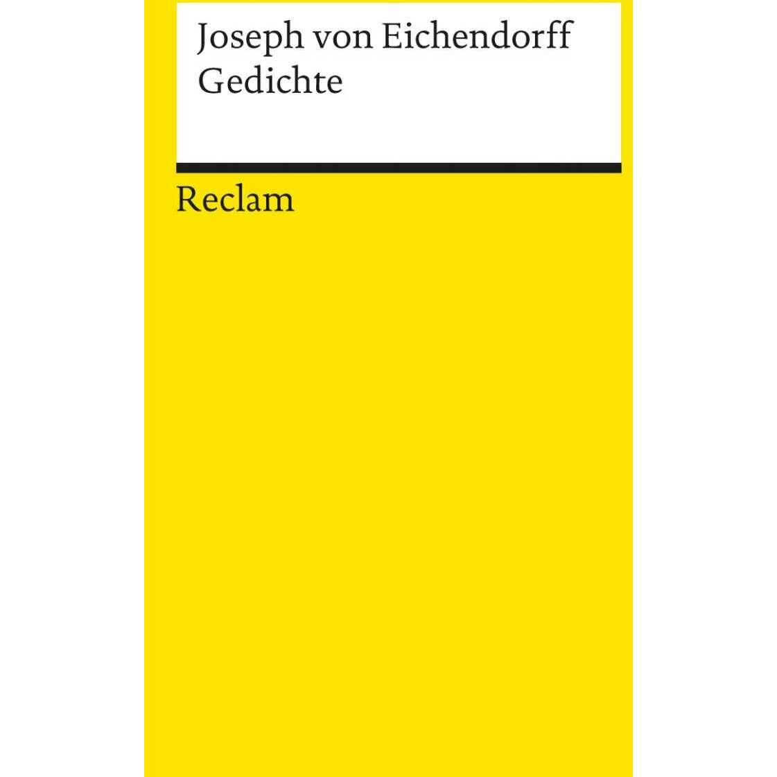 Gedichte, Belletristik von Joseph von Eichendorff