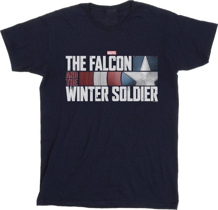 Image du produit - T-shirt THE FALCON AND THE WINTER SOLDIER LOGO - Homme (M)