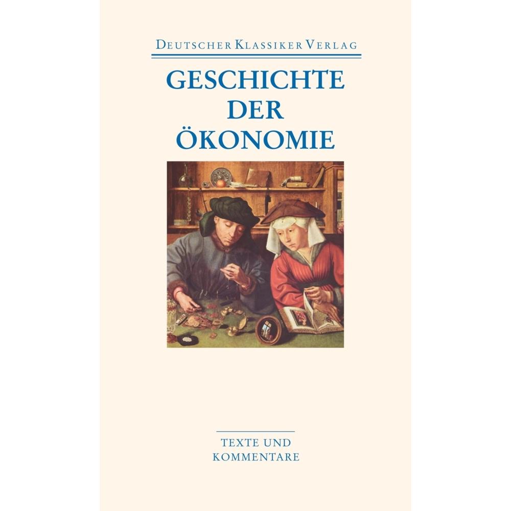 Geschichte der Ökonomie, Fachbücher von Johannes Burkhardt, Birger P. Priddat