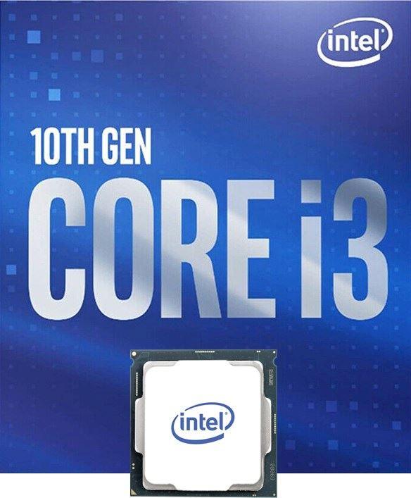 Actual product image Intel Core i3-10100 (LGA 1200, 3.60 GHz, 4 -Core)