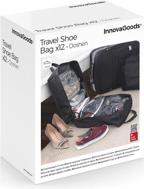 Produktbild InnovaGoods Aufbewahrungstasche für Schuhe - 6 Paar