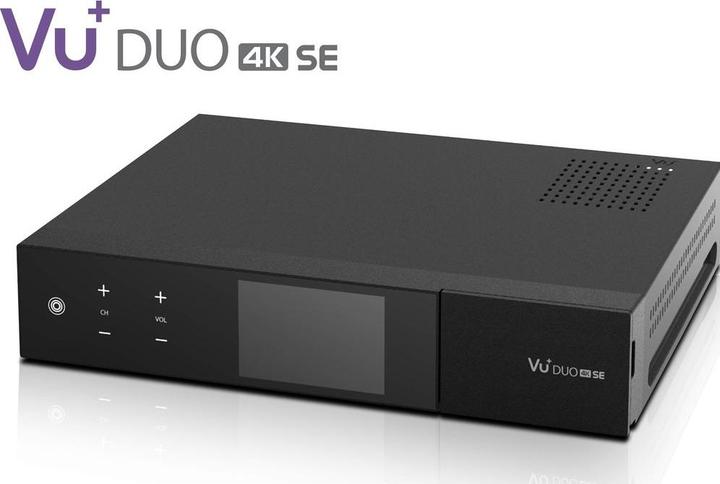 Actual product image Vu+ Duo 4K SE (4 GB, DVB-S2, CI Shaft)