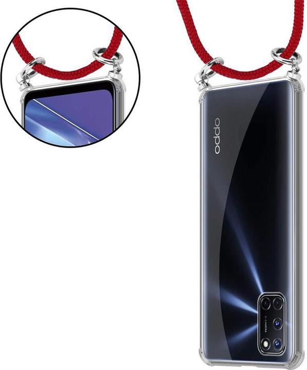 Produktbild Cadorabo TPU Handy Kette SILBER Cover