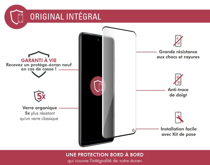 Image du produit Bigben Connected Protection d'écran en verre (1 pièce(s), Xiaomi 12 Pro)