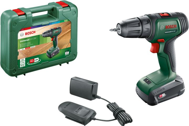 Bosch Home & Garden UniversalDrill 18V (Rechargeable battery operated)
