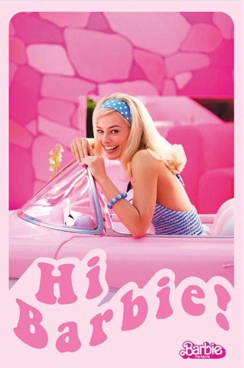 Image du produit Barbie Poster texte (91 x 61 cm)