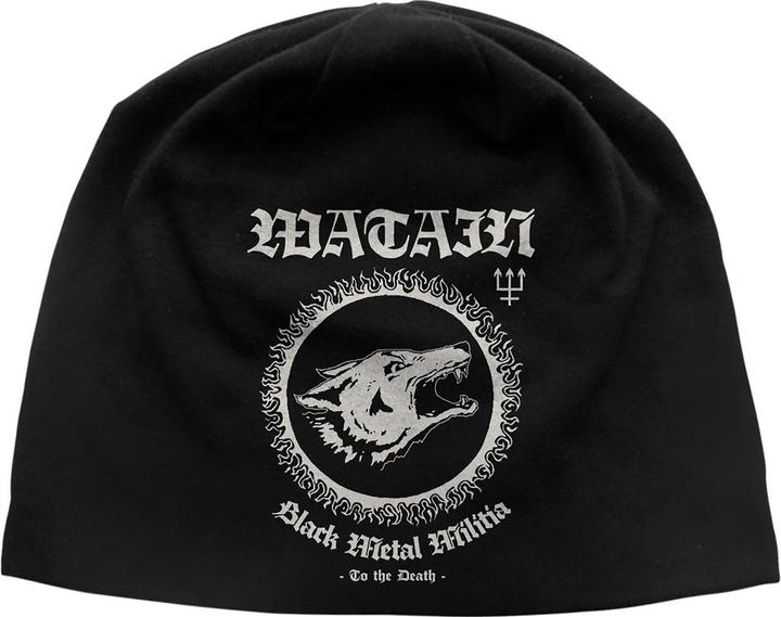 Actual product image Watain Unisex Adult Black Metal Militia Beanie