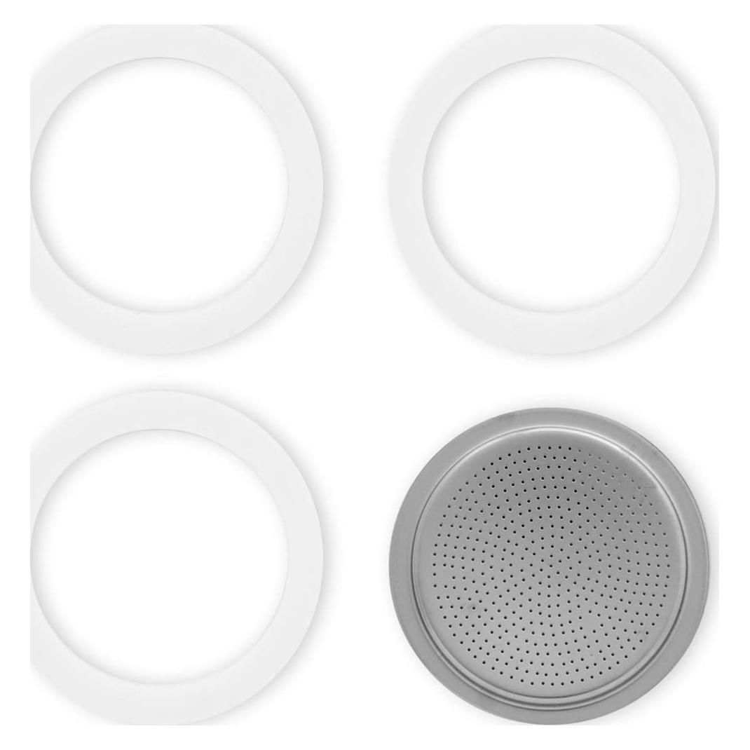 Bialetti Moka Express, Accessoires voor koffiezetapparaten, Wit