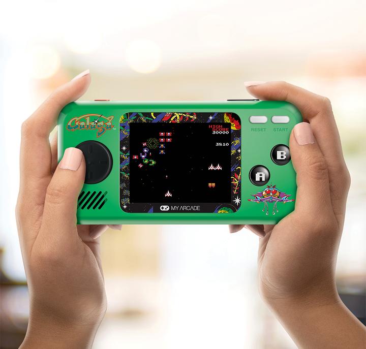 Actual product image Sombo Retro Pocket Player Galaga