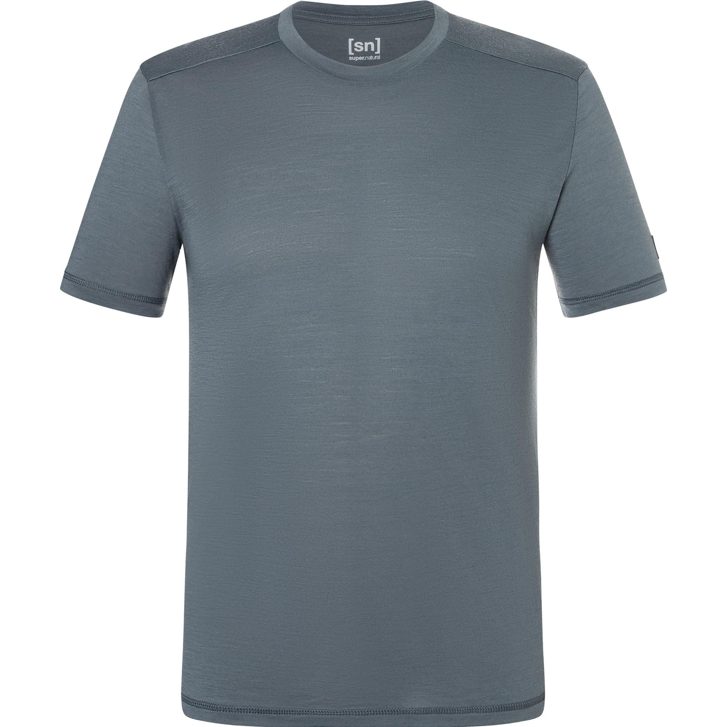 Super Natural, Herren, Sportshirt, Essential (S), Blau, S