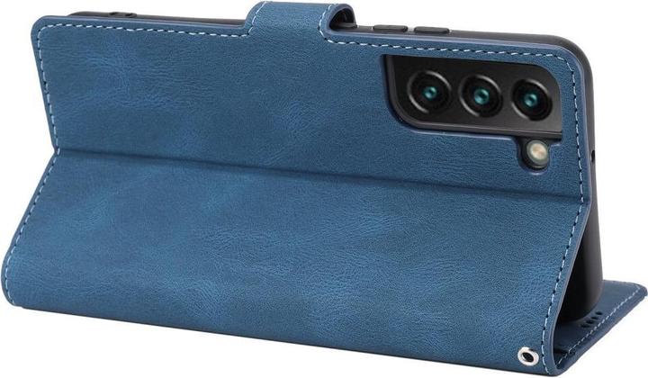 Produktbild Cover-Discount Galaxy S23 - Leder Etui Hülle blau (Samsung Galaxy S23)