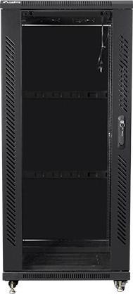 Produktbild Lanberg FF01-6827-12B freistehendes Rack 19, demontiert, flach verpackt, 27 HE (27 HE, 19 Zoll Rack)