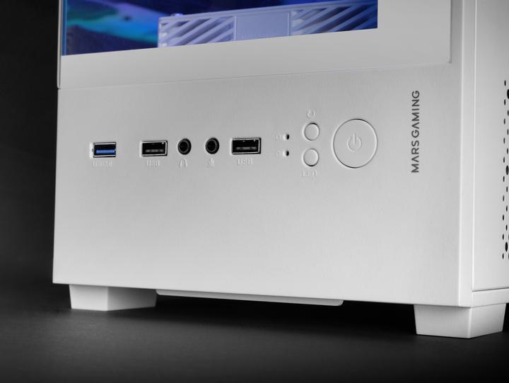 Actual product image Mars Gaming MC-SE2W (mATX, Mini-ITX)