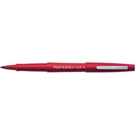 Thumbnail - Paper Mate, Schreibstifte, Flair Fineliner Medium 12 Stücke (Rot, 12 x)
