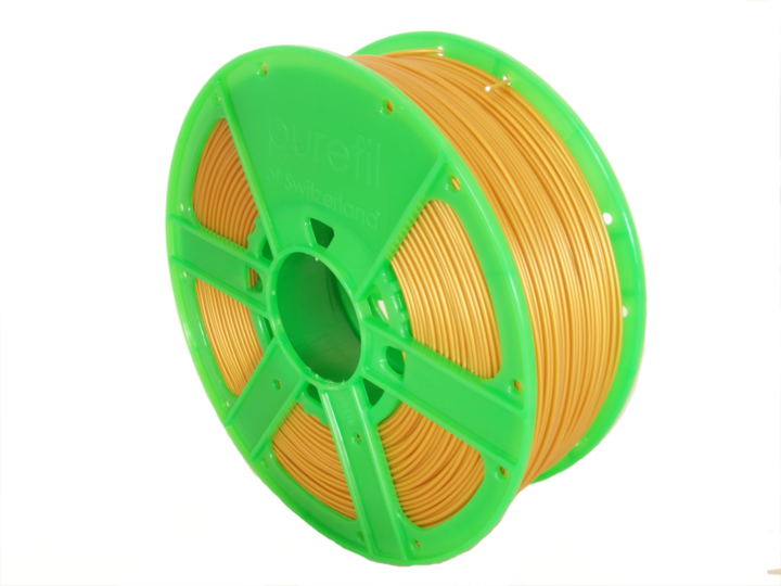 Image du produit Purefil Filament (PLA, 1.75 mm, 1000 g, Or)