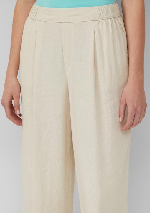 Immagine prodotto S.Oliver Hose High-Rise Culotte aus Leinenmix im Relaxed Fit (42)