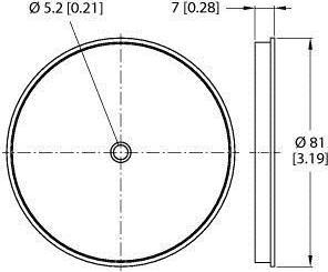 Image du produit Banner Réflecteur, 3in. rond
