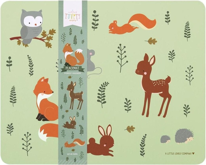 Produktbild A Little Lovely Company Waldfreunde (1 x, 43 x 34 x 0.2 cm)