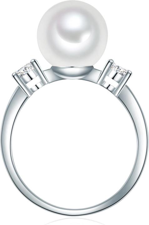 Produktbild Rafaela Donata Damen Sterling Silber Zirkonia Muschelkernperle silber - 30382 (60, 925 Silber)