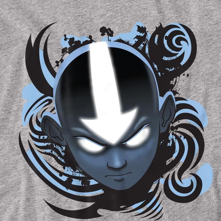 Produktbild Avatar: The Last Airbender Blue and Black TShirt (S)