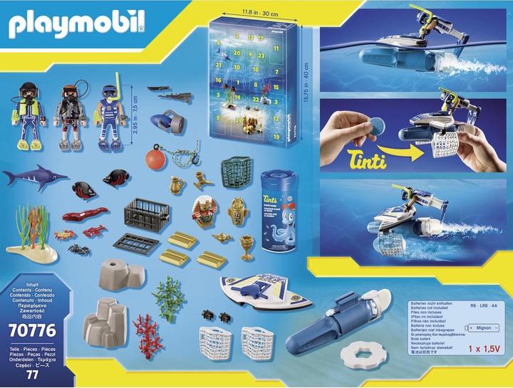Actual product image Playmobil Bathing fun police diving operation