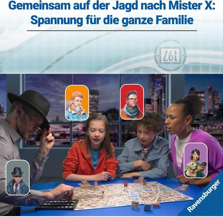 Actual product image Ravensburger Scotland Yard (English, French, German, Italian, 2 - 6 Players)