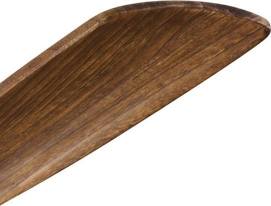 Actual product image Elstead Lighting Ridley II silent ceiling fan with LED light Ø132cm wood + remote control
