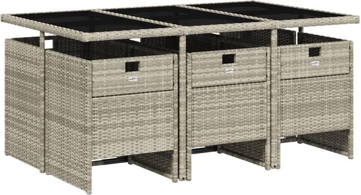 Produktbild vidaXL Garten Essgruppe