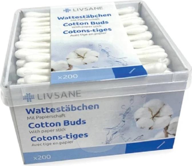 Actual product image Livsane Cotton bud 200