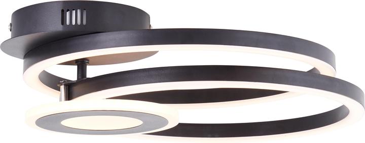 Immagine prodotto Brilliant BRE-Light Bray Plafoniera LED 52x30cm metallo nero/plastica 24 W LED in (2900 lm)
