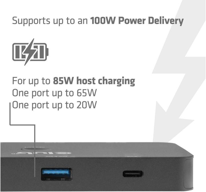 Produktbild Club 3D Club3D KVM Switch 4K60Hz 2x USB-C> HDMI/3xUSB/USB-C 100W PD