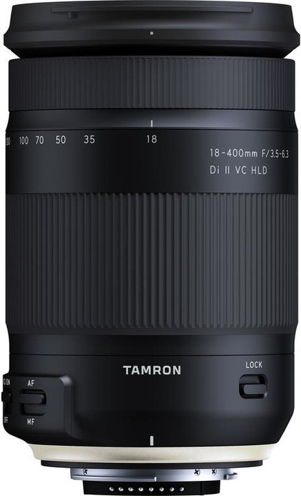 Productafbeelding Tamron AF 18-400mm f / 3,5-6,3 Di II VC HLD, Canon EF-S (Canon EF-S, APS-C / DX)