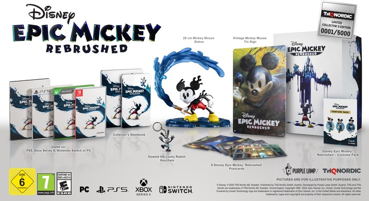 Actual product image THQ Disney Epic Mickey: Rebrushed Collectror's Edition (Xbox Series X, DE, IT, FR)