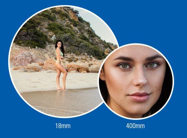 Actual product image Tamron AF 18-400mm f / 3.5-6.3 Di II VC HLD, Canon EF-S (Canon EF-S, APS-C / DX)