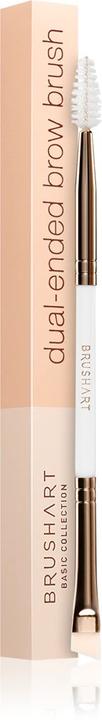 Actual product image BrushArt Basic Dual-ended Brow Brush - 1 piece (Eyebrows)