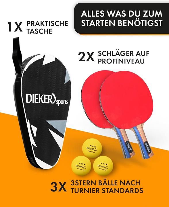 Image du produit Dieker Sports Tischtennis-Set