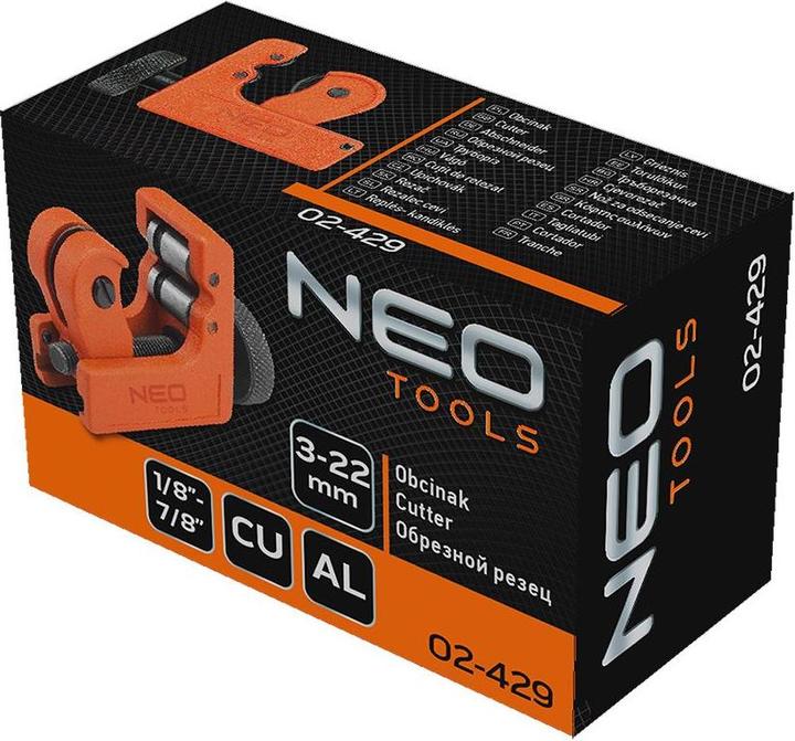 Produktbild Neo Rohrschneider (Schneider für Kupfer- und Aluminiumrohre 3-22 mm)