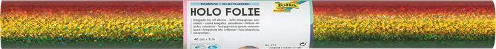 Image du produit Folia Film adhésif holographique, 400 mm x 5 m, arc-en-ciel