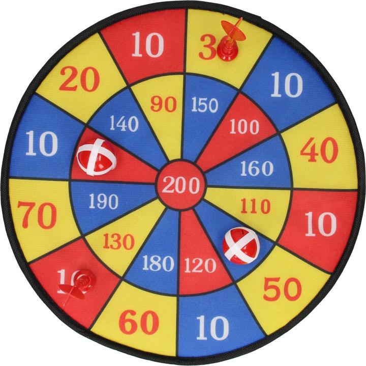 Jeu de fléchettes avec velcro