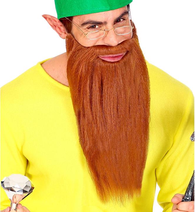 Image du produit Widmann Barbe Longue Avec Moustache : Pour les nains, les motards ou les pirates